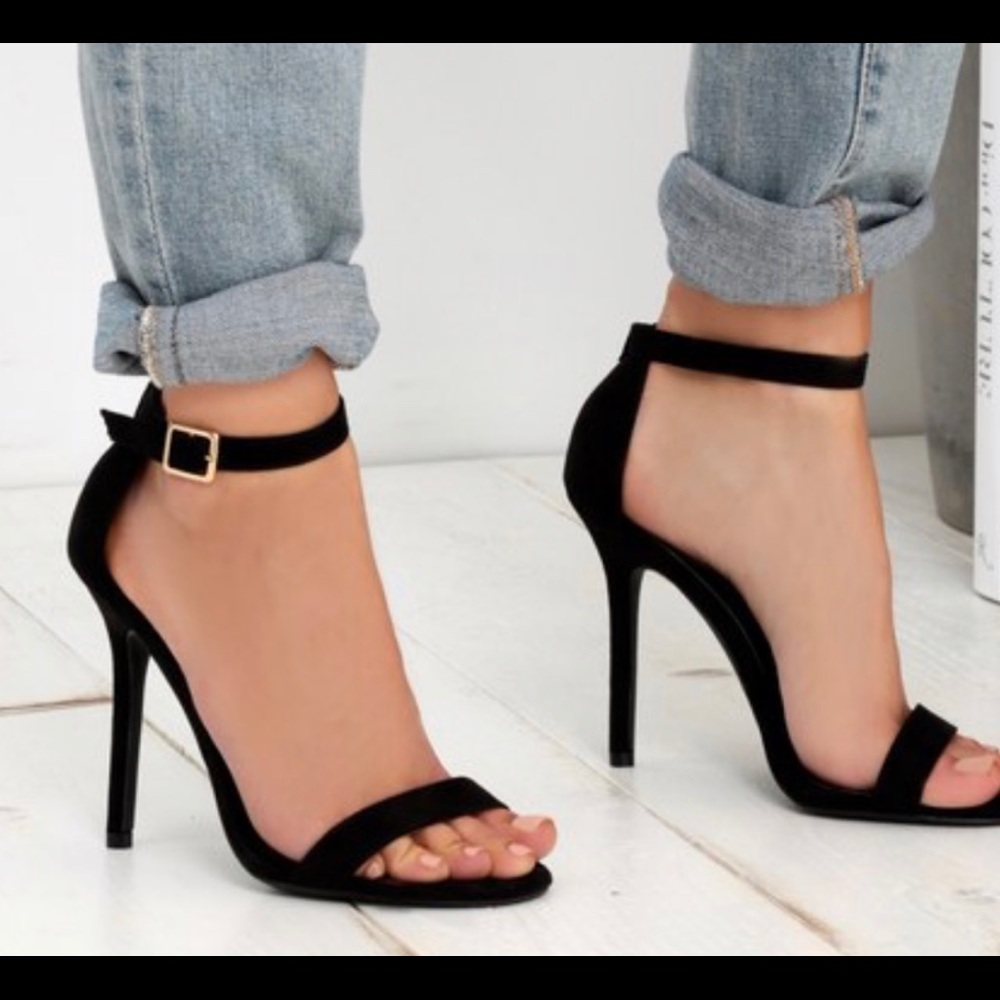 Lulus Black Heels